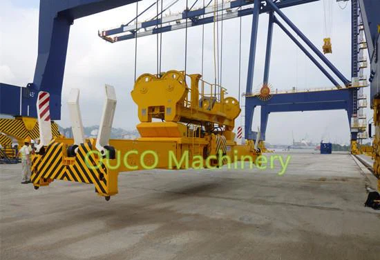 Self-latching Overheight Frame Container Spreader