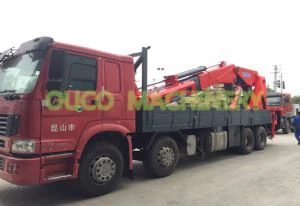 60t Light Duty Semi-knuckle Boom Truck Mounted Crane
