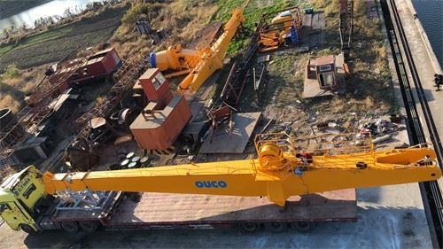 Stífur bómull Marine Hydraulic Deck Crane ABS vottaður